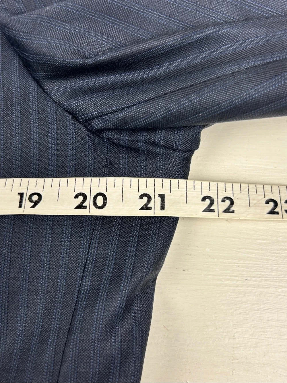 CANALI Sport Coat Jacket Mens 40R Two Button Wool Dark Blue Recent Tag Italy